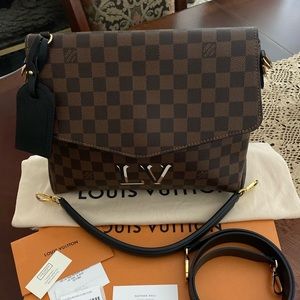 Louis Vuitton Beaubourg Mm Ebene Noir